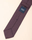 Gravata 100% Seda em Azul Escuro