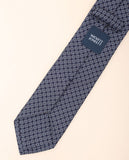 Gravata 100% Seda em Azul Escuro