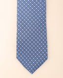 Gravata 100% Seda em Azul Claro