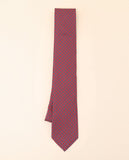 Gravata 100% Seda em Encarnado