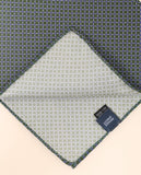 Lenço de Bolso 100% Seda em Verde