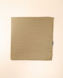 Lenço de Bolso 100% Seda em Amarelo Claro