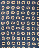 Lenço de Bolso 100% Seda em Azul