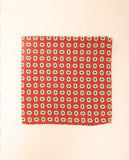 Lenço de Bolso 100% Seda em Cor de Laranja Escuro