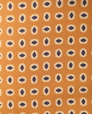 Lenço de Bolso 100% Seda em Amarelo Escuro