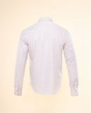 Camisa Casual 100% Algodão em Bege Claro