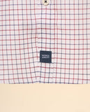 Camisa Casual 100% Algodão em Bege Claro