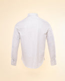 Camisa Casual 100% Algodão em Bege Claro