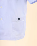 Pijama 100% Algodão em Azul Claro