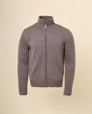 Light Brown Cardigan 100% Merino Wool