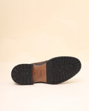 Sapatos Oxford 100% Pele em Castanho