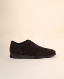 Sapatos Oxford Desportivos em Castanho