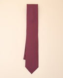 Gravata 100% Seda em Encarnado