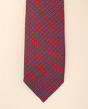 Gravata 100% Seda em Encarnado