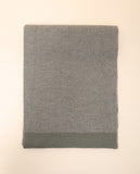 Cachecol 100% Lã Virgem em Verde