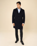 Sobretudo em Azul Escuro