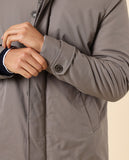 Blusão 100% Poliéster em Caqui