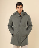 Blusão 100% Poliéster em Verde Escuro