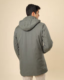 Blusão 100% Poliéster em Verde Escuro