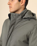 Blusão 100% Poliéster em Verde Escuro