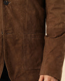Blusão 100% Pele em Castanho