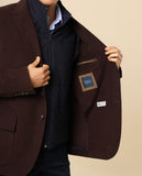 Blusão em Castanho Escuro