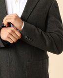 Casaco Casual em Verde