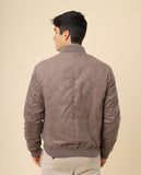 Blusão 100% Poliéster em Caqui