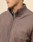 Blusão 100% Poliéster em Caqui