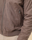 Blusão 100% Poliéster em Caqui