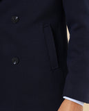 Blusão 100% Poliéster em Azul Escuro