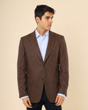 Casaco Sport 100% Lã Virgem em Castanho