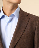 Casaco Sport 100% Lã Virgem em Castanho