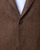 Casaco Sport 100% Lã Virgem em Castanho