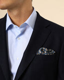 Casaco Sport 100% Lã Virgem em Azul Escuro