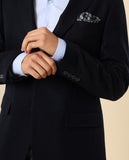 Casaco Sport 100% Lã Virgem em Azul Escuro