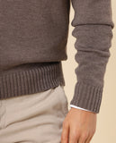 Light Brown Cardigan 100% Merino Wool