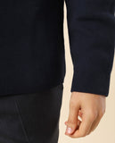 Casaco de Malha em Azul