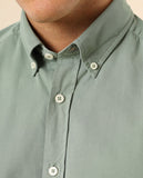 Camisa Casual 100% Algodão em Verde