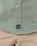 Camisa Casual 100% Algodão em Verde