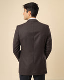 Casaco Sport 100% Lã Virgem em Castanho