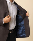 Casaco Sport 100% Lã Virgem em Castanho