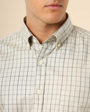 Camisa Casual 100% Algodão em Verde Claro