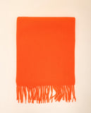 Cachecol em Cor de Laranja Claro