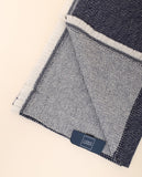 Cachecol 100% Lã em Azul