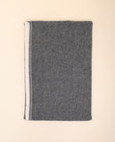 Cachecol 100% Lã em Cinzento Escuro