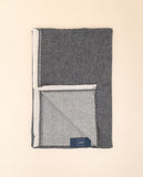 Cachecol 100% Lã em Cinzento Escuro