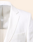 Casaco Sport 100% Linho em Branco