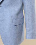 Casaco Sport 100% Linho em Azul Claro