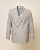 Casaco Sport Assertoado 100% Linho em Bege Claro